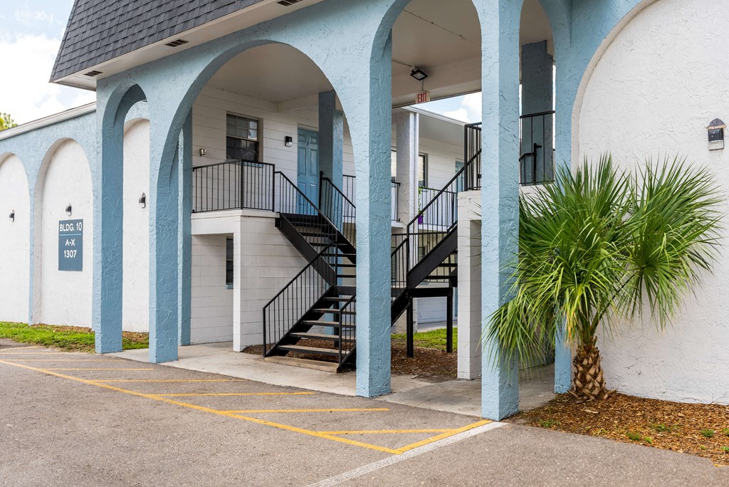 Apartment Building Exterior Apartment building exterior at Bella Mar Apartments
