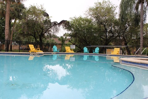 the pool at the flamingo resort and spa at Sunscape Apartment Homes, Tampa