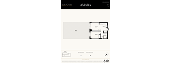 A floor plan for a residence in Amara, showing a second floor with bedrooms and bathrooms.