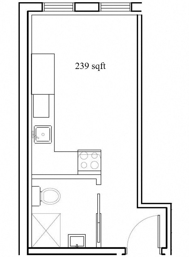 small floor plan for a small apartment
