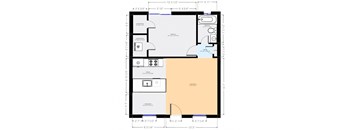 a floor plan of a small house