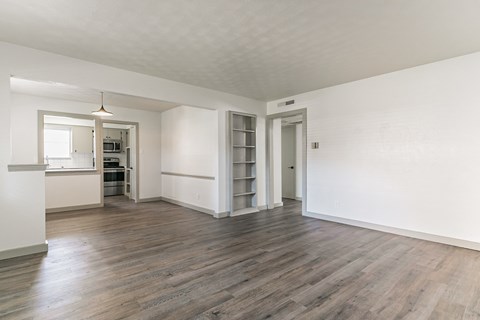 Kitchen and Living Room