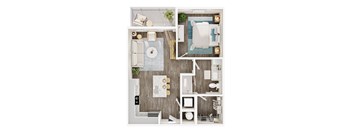 A series of images showing different layouts of a modern bathroom. at Allegra at Cocoa in Cocoa, FL, 32926