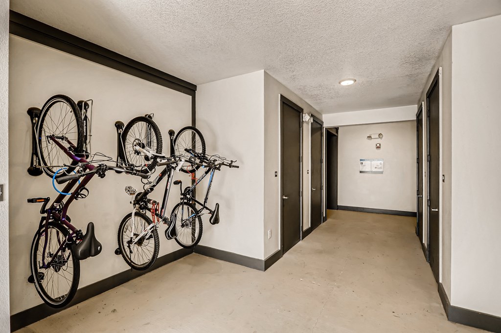 Bike rack at EOS in Orlando, FL