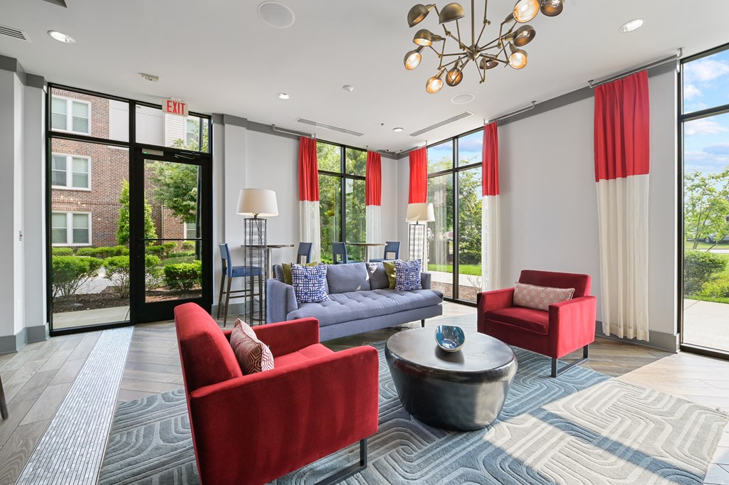 the preserve at ballantyne commons community living room