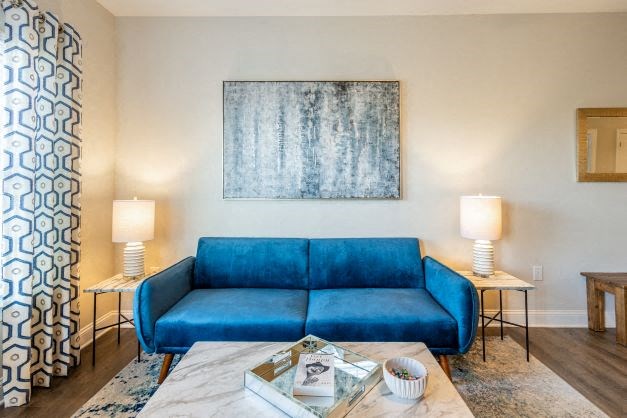 Living Room at Retreat at the Park