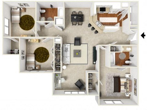 7070 Grelot Road 1-3 Beds Apartment for Rent - Photo Gallery 32