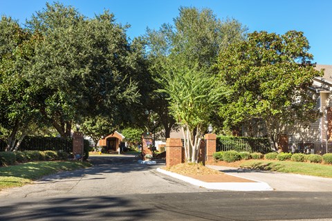 Entrance to Arbor Gates Apartments