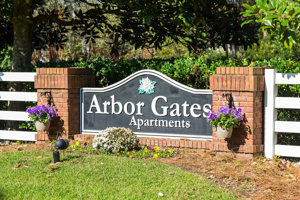 Entrance to Arbor Gates