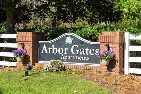 Entrance to Arbor Gates