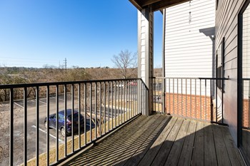 Private balcony at The Oaks of St. Clair in Moody, AL - Photo Gallery 16