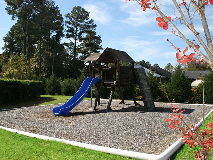 Children's playground at Crescent Commons Apartments