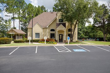 Exterior of the leasing office at Renaissance at Galleria in Hoover, AL - Photo Gallery 2