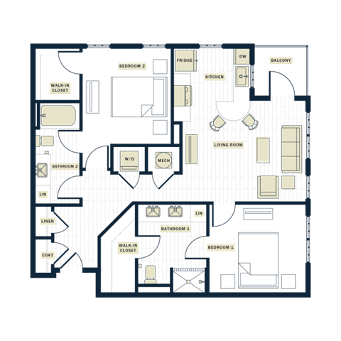 10 13th Street South Studio-2 Beds Apartment for Rent - Photo Gallery 46