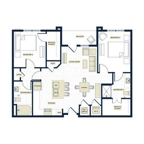 B5 22E Alternate 1 Floor Plan