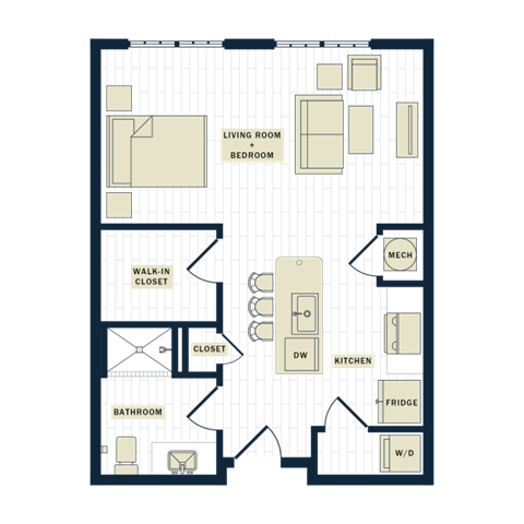 10 13th Street South Studio-2 Beds Apartment for Rent - Photo Gallery 36