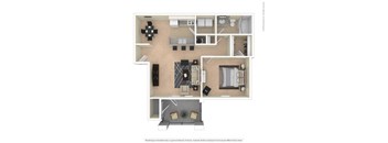 Spacious 1 bed, 1 bath apartment at Adrian at Riverstone in Macon, Ga