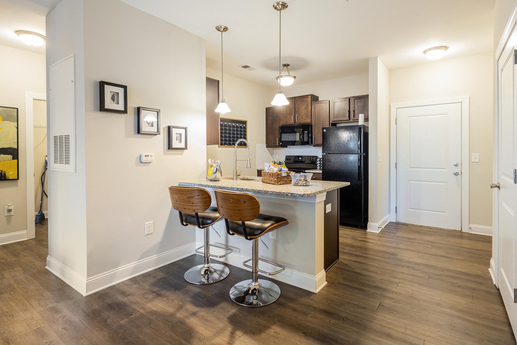 Kitchen at Retreat at the Park