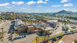 arial view of the city of Tucson