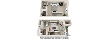 Townhome floor plan