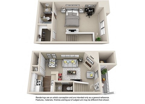 Townhome floor plan