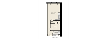 Floorplan K2 at American Spinning Mill, Greenville, 29609
