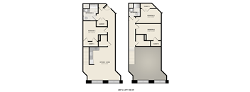 Floorplan U LOFT at American Spinning Mill, Greenville, SC 29609