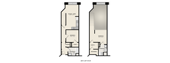 Floorplan V LOFT at American Spinning Mill, Greenville, SC