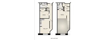 Floorplan V2 LOFT at American Spinning Mill, Greenville, SC 29609