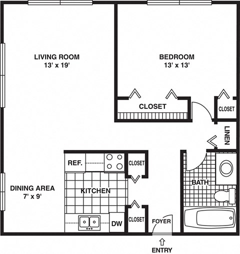 International Village One-Bedroom Large