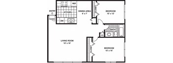 International Village Two-Bedroom One Bath