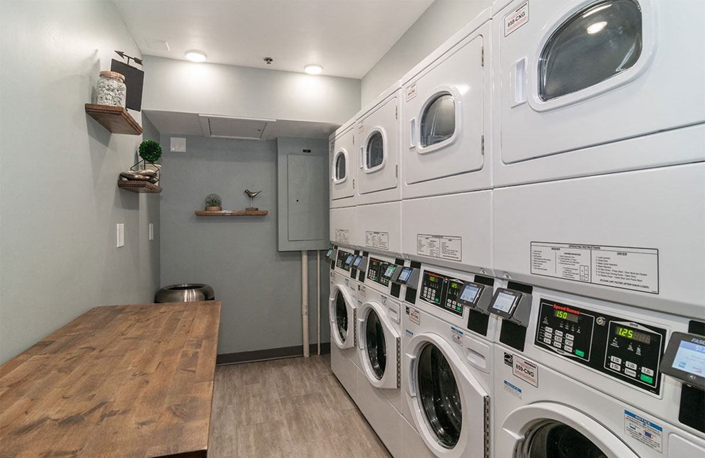 community laundry facilities