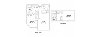 Two Bedroom, Two Bath (C1)