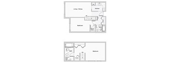 Two Bedroom, Two Bath (C6)
