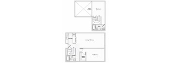 Two Bedroom, Two Bathroom (C8)