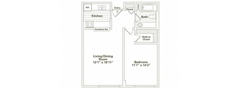 one bedroom apartment for rent