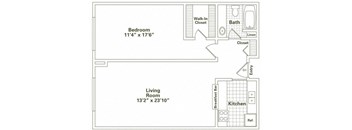 One Bedroom, One Bath (A6)