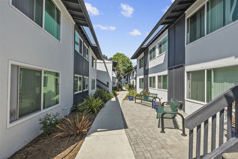 A walkway at Carrillo