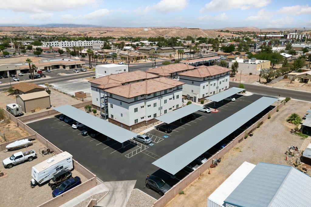 Luna studios from above