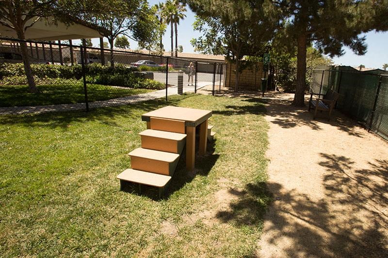 a group of benches sitting in the grass
