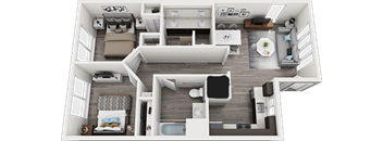 The Edge 2x2 floorplan