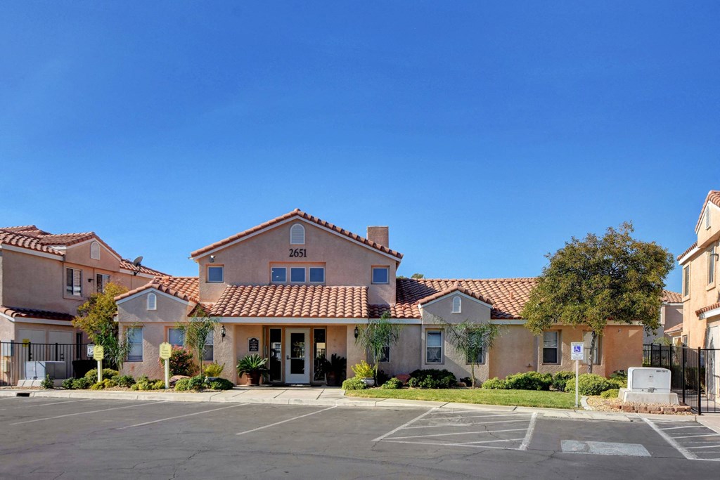 front view of Versailles Senior Apartments