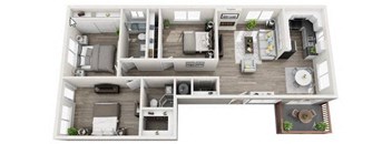 3 Bed 2 Bath (UNFURNISHED)