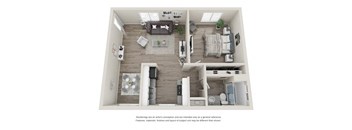 a bedroom one bath unit