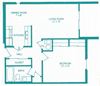one bedroom floor plan b