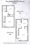 two bedroom floorplan