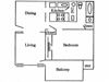 One-bedroom Floorplan