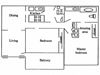 Two-bedroom Floorplan