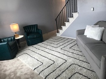 two bedroom townhouse living room two bedroom townhouse living room - Photo Gallery 4