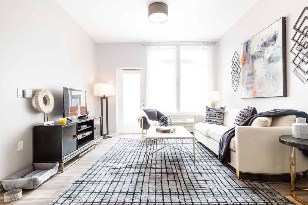 Living Space with Walk-Out Terrace